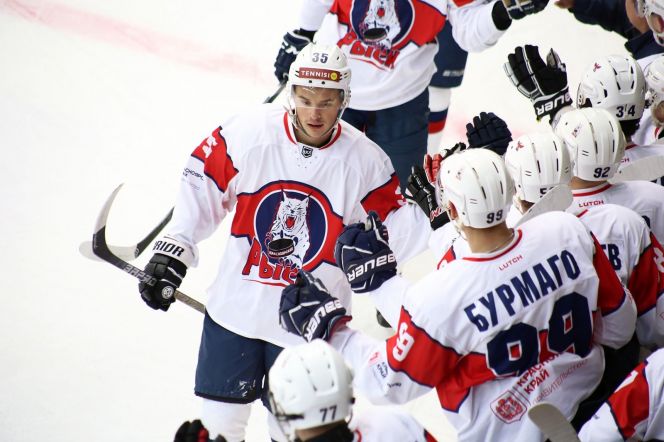 "Курган" - "Красноярские рыси". Фото: ХК "Курган"