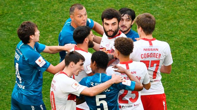 3 октября «Матч ТВ» бесплатно покажет дерби двух столиц «Спартак» — «Зенит»