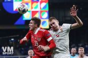 Александр Соболев в Лиге наций дебютировал за сборную России в официальном матче