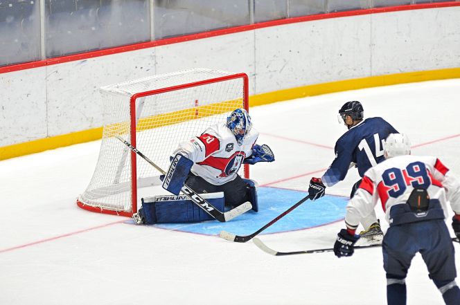 27.08.2020. Товарищеский матч "Динамо-Алтай" - "Красноярские Рыси". Фото: ХК "Динамо-Алтай"