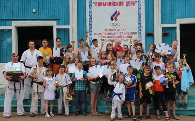 Олимпийцы в гостях у будущих чемпионов