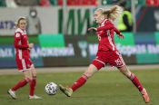 Женская сборная России с Анной Беломытцевой в составе обыграла Турцию в отборочном матче Евро-2022