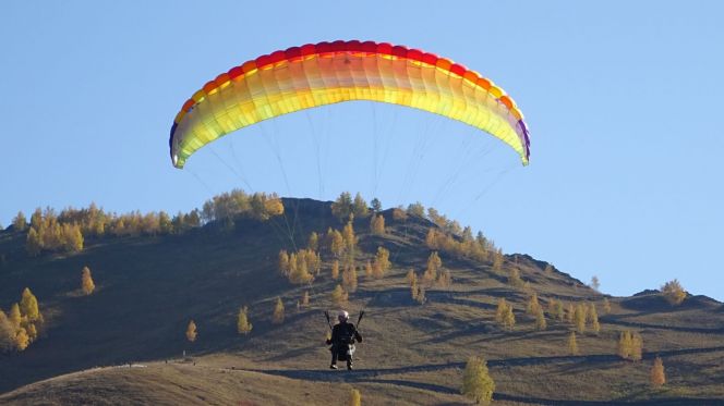 Фотоотчёт о Всероссийских соревнованиях парапланеристов "Кубок Солоновки"