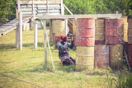 Алтайская команда «Град» заняла первое место на третьем этапе Лиги тактического пейнтбола.