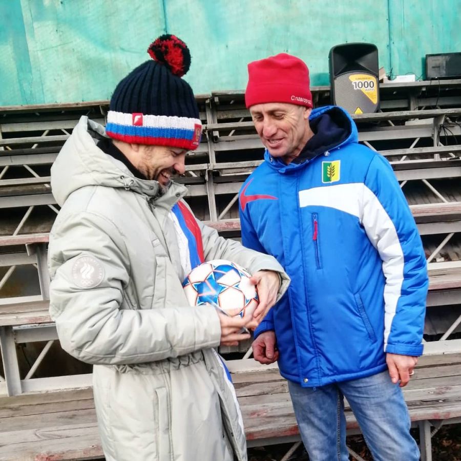 В Славгороде открылось искусственное футбольное поле по федеральному проекту «Спорт - норма жизни» 