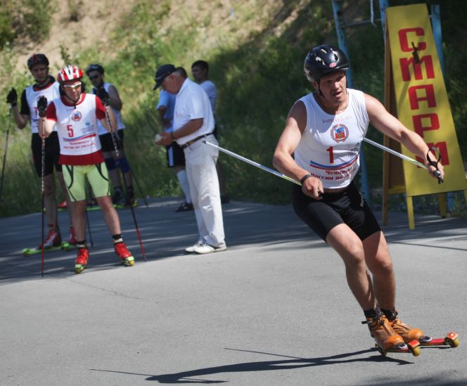 Жаркий биатлон