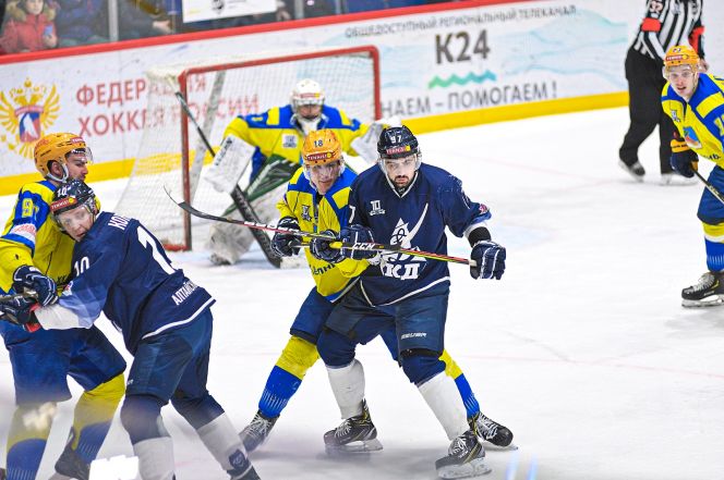 Барнаул. 23 февраля 2020-го. "Динамо-Алтай" - "Челны". Фото: пресс-служба "Динамо-Алтай"