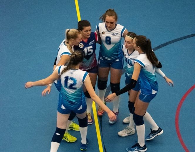 В заключительном матче 3-го тура «Алтай-АГАУ» уступил «Оми-СибГУОР» в трех сетах