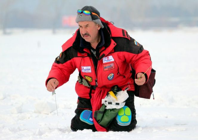 29 ноября. Первомайский район. Водохранилище "Правдинское". Краевые соревнования по ловле на мормышку со льда