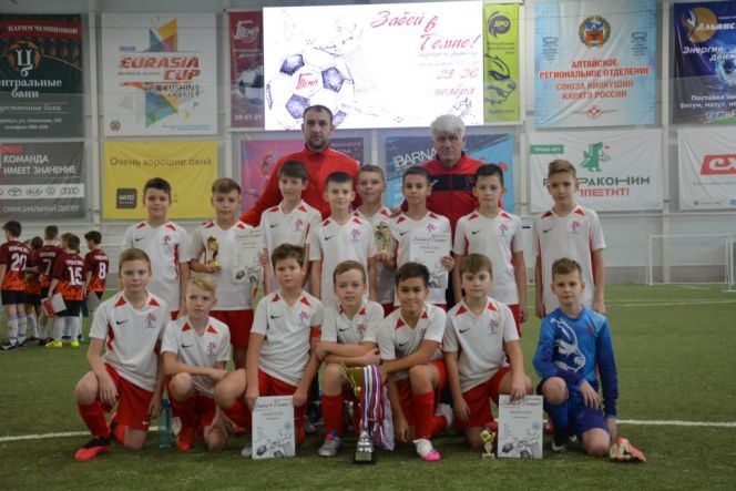 В Барнауле определились призеры межрегионального детского турнира “Забей в “Темпе!”