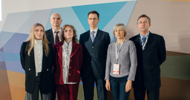 Новый состав президиума ВФЛА. Наталья Шубенкова третья слева.