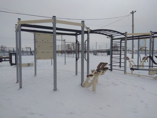 Так сейчас выглядит малая спортивная площадка в Благовещенском районе. Фото: Наталья Вязанцева.