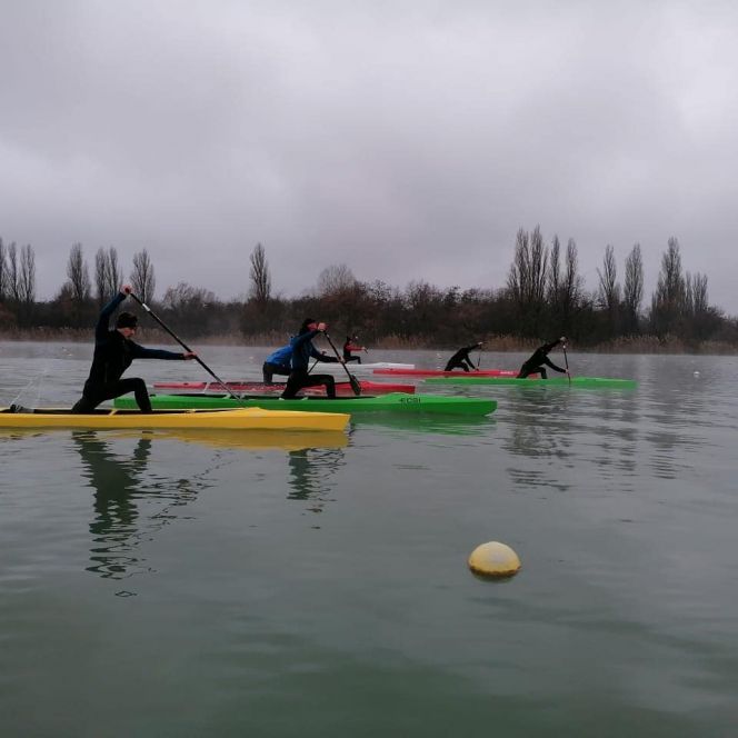 Сборная алтайских каноистов и байдарочников завершает тренировочный сбор в Краснодаре (фото и видео)