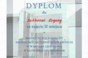 Евгений Сахаров - серебряный призёр чемпионата Европы по 100-клеточным шашкам.