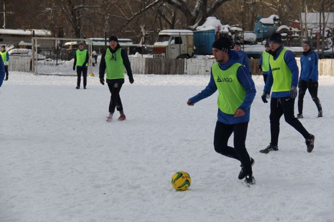 В барнаульском "Динамо" - первый недельный тренировочный цикл