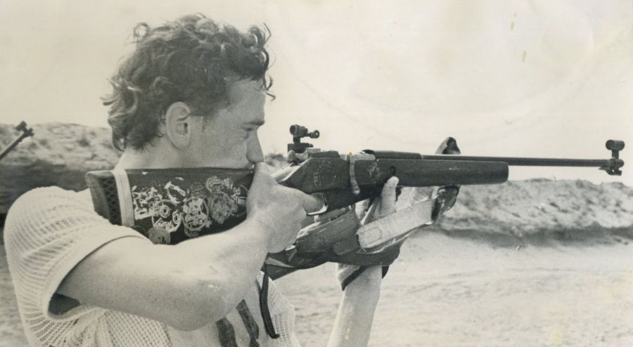 На огневом рубеже Вячеслав Шермер