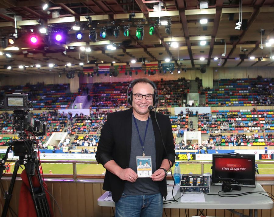 Константин Генич за работой. Фото: Василий Пономарев/Эдгар Брещанов/ Sportbox.ru