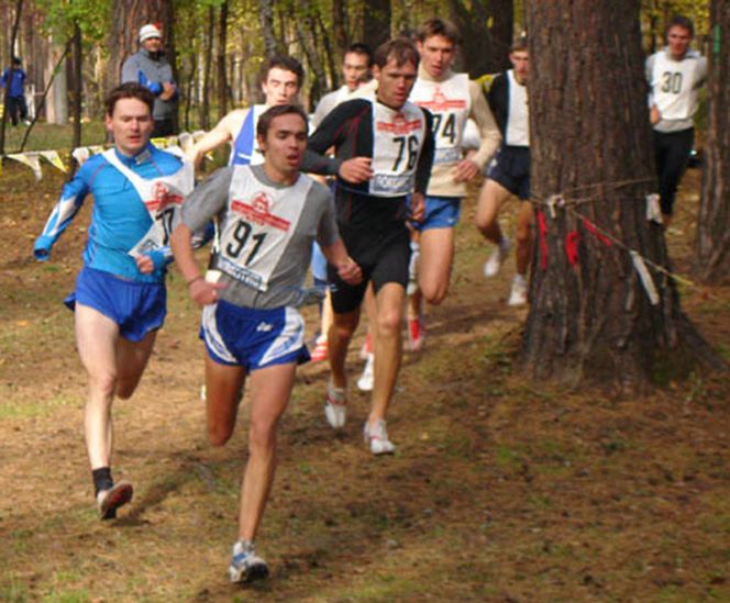 7 октября. Барнаул. Л/б АлтГТУ. Осенний кросс среди вузов Алтайского края.