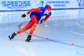 Алиса Беккер и Дмитрий Бураков - бронзовые призёры 1-го этапа Кубка Союза конькобежцев России на дистанции 3000 м