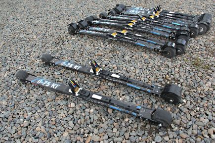 В Барнауле состоялся открытый чемпионат Алтайского края среди лыжников по гонкам на лыжероллерах и кроссу (фото).