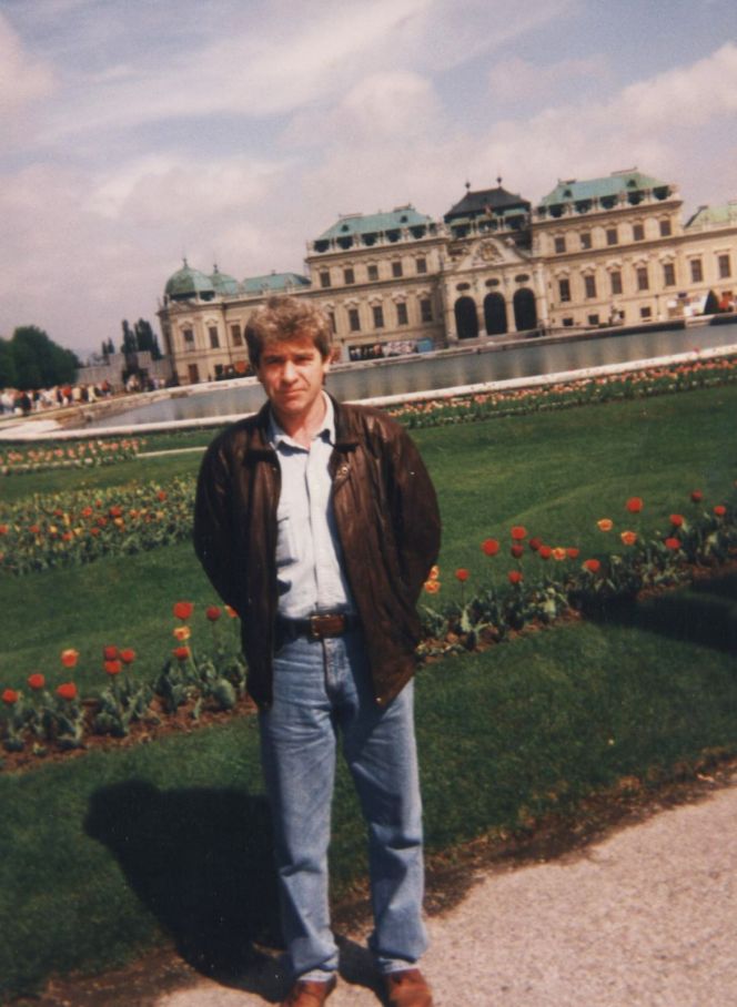 На фото: Валерий Лямкин в Вене