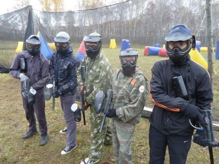 В Первомайском районе состоялось VII первенство Алтайского края по спортивному пейнтболу. 