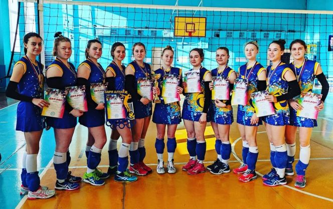 Команда "Спорт" из Заринска - победитель краевого первенства среди девушек 2005-2006 годов рождения