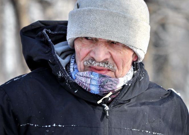 Юрий Осокин, участник зимнего марафона "Дорога жизни" 