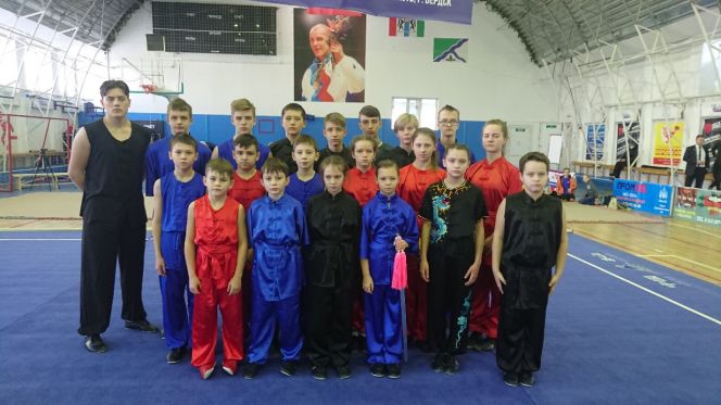 Сборная региона по ушу успешно выступила в Бердске на чемпионате и первенстве Сибири