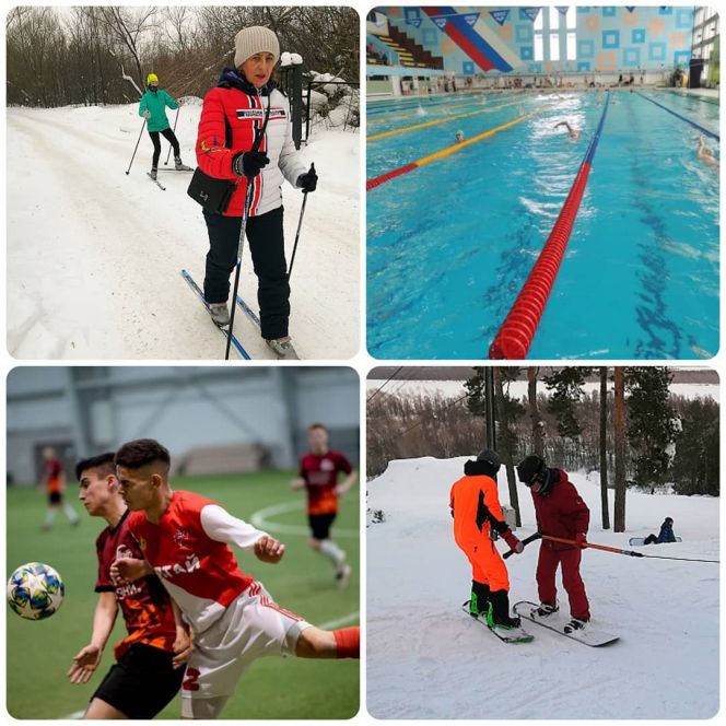К акции "Спортивные выходные" 13 февраля присоединятся спорткомплекс "Темп" и бассейн "Обь"