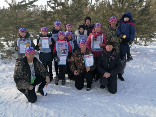 В Новичихе впервые прошла Всероссийская массовая гонка «Лыжня России»