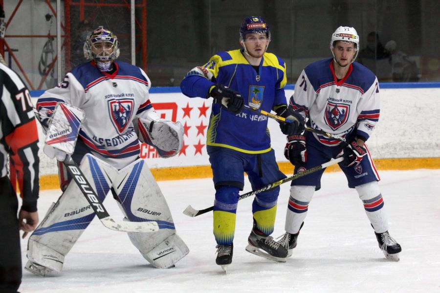 Фрагмент матча "Чебоксары" - "Челны"