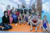 Открытие гимнастического клуба Сергея Хорохордина в Новоалтайске.