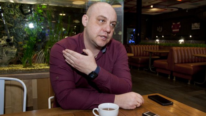 Денис Гончаров, председатель Федерации керлинга Алтайского края. Фото: Анна Зайкова