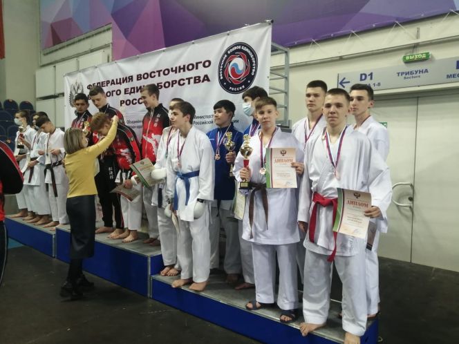 Спортсмены Алтайского края - призёры первенства России по восточному боевому единоборству