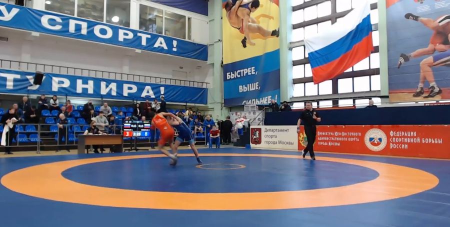 Первенство России среди спортсменов до 24 лет прошло в Москве во Дворце борьбы Ивана  Ярыгина
