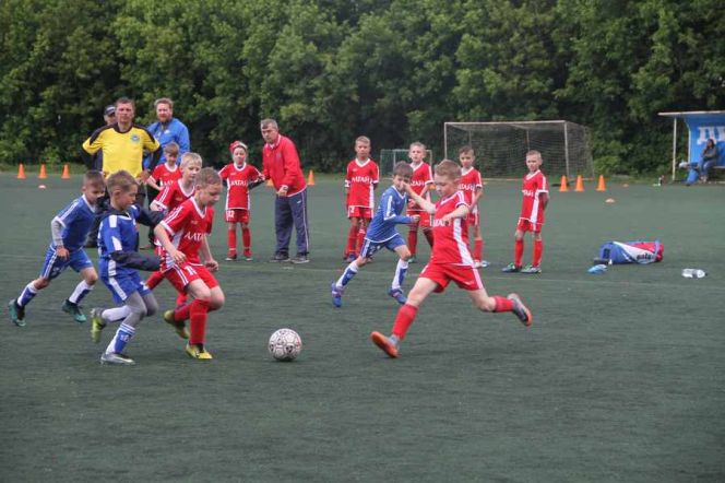 В 2019 году в школе “Динамо” появилось новое искусственное поле. Фото Ярослава Махначёва