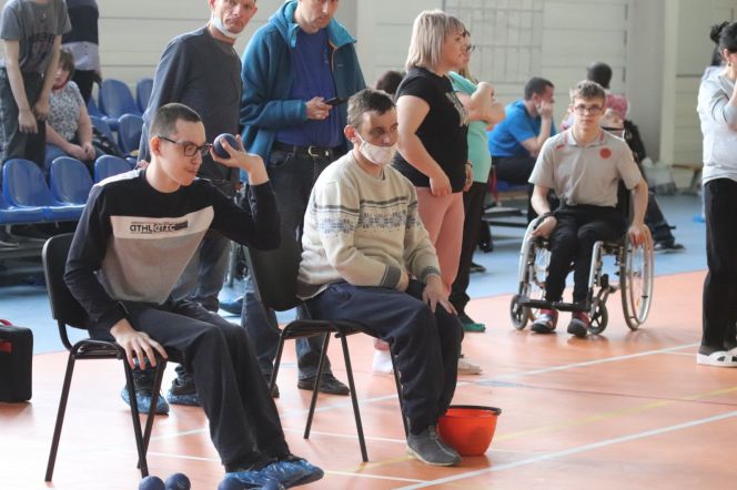В спортивном зале АУОР состоялся краевой чемпионат по бочча лиц с ПОДА