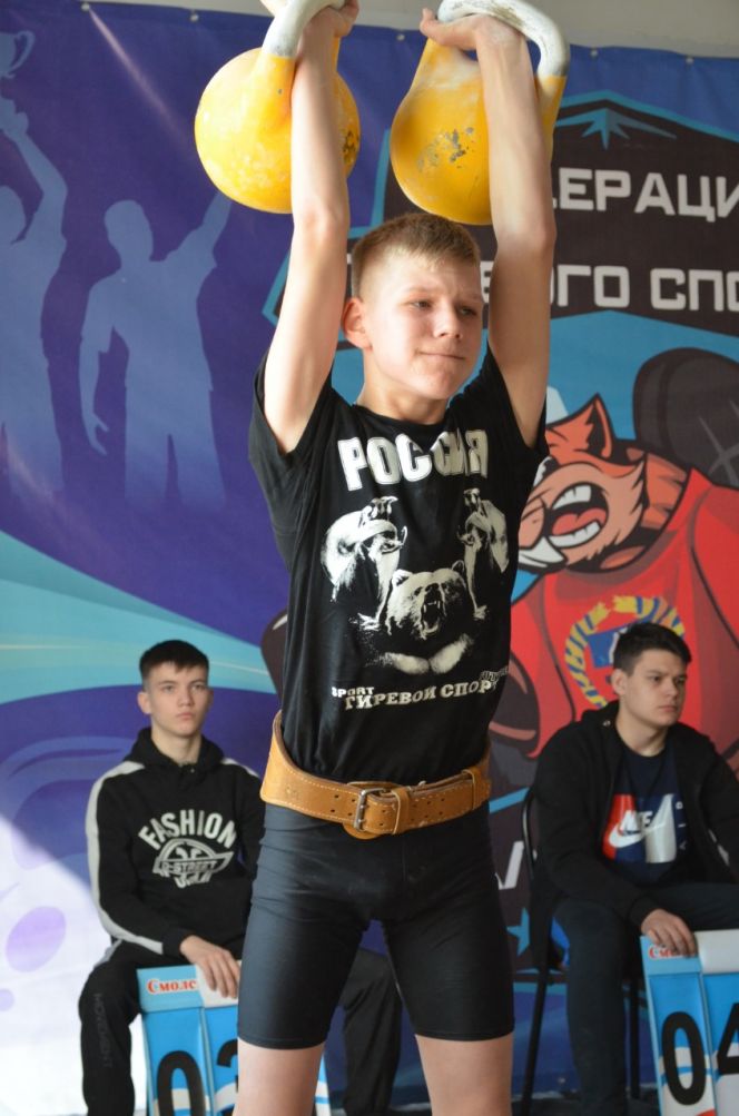 Турнир XLI спартакиады спортивных школ Алтайского края по гиревому спорту. Село Смоленское