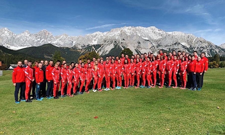 Сборная России по лыжным гонкам. Фото ФЛГР