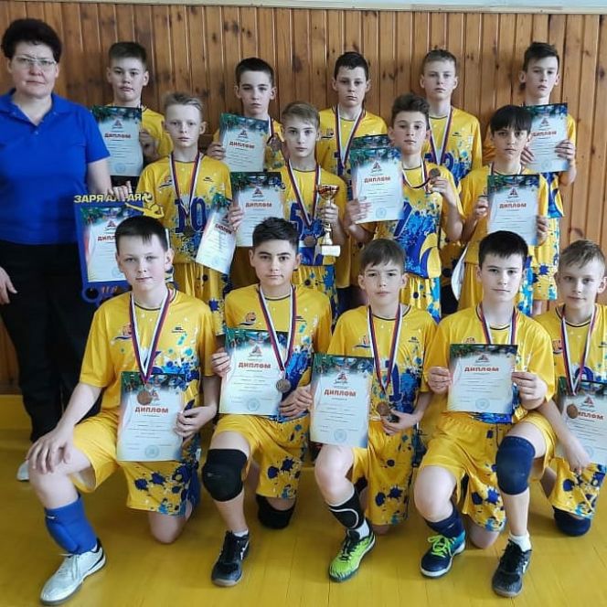 Победитель турнира команда СШОР "Заря Алтая"