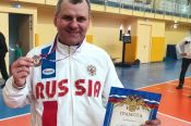 Барнаулец Павел Лимков завоевал бронзу ветеранского чемпионата России по фехтованию на саблях среди спортсменов старше 40 лет