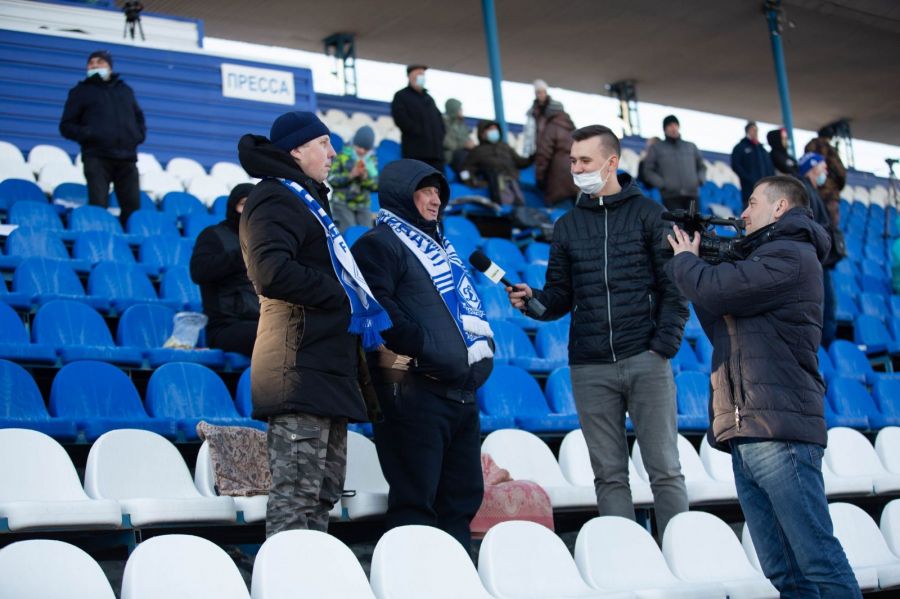 Эксперты отмечают высокий уровень организации трансляций домашних матчей "Динамо". Фото: пресс-служба "Динамо-Барнаул"