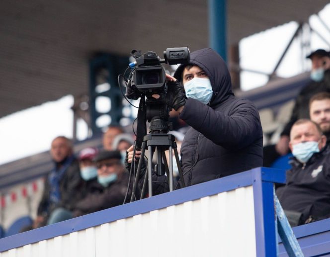 Эксперты отмечают высокий уровень организации трансляций домашних матчей "Динамо". Фото: пресс-служба "Динамо-Барнаул"