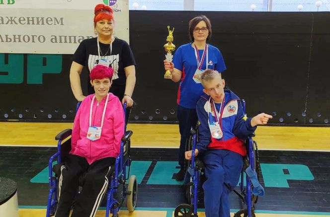 Егор Лосев стал серебряным призером межрегионального турнира по бочча (спорт лиц с ПОДА) в Томске