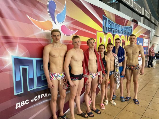 Пловцы Алтайского края - участники юниорского первенства России