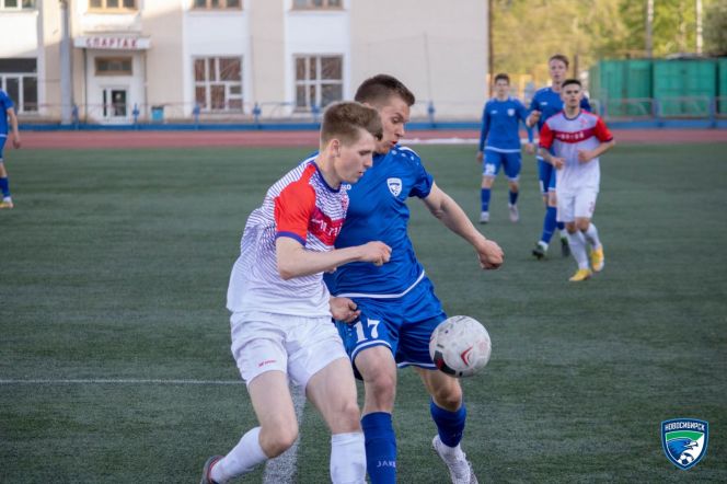 Фрагменты матча «Новосибирск-М» — «Алтай». Фото: ФК "Новосибирск"