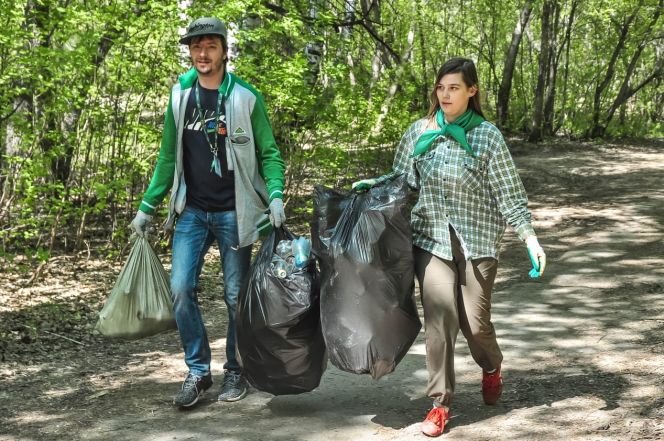 Организаторы подвели итоги большого субботника в барнаульском парке "Юбилейный"