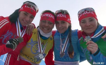Яна Кирпиченко - серебряный призёр юниорского чемпионата мира в эстафетной гонке.  