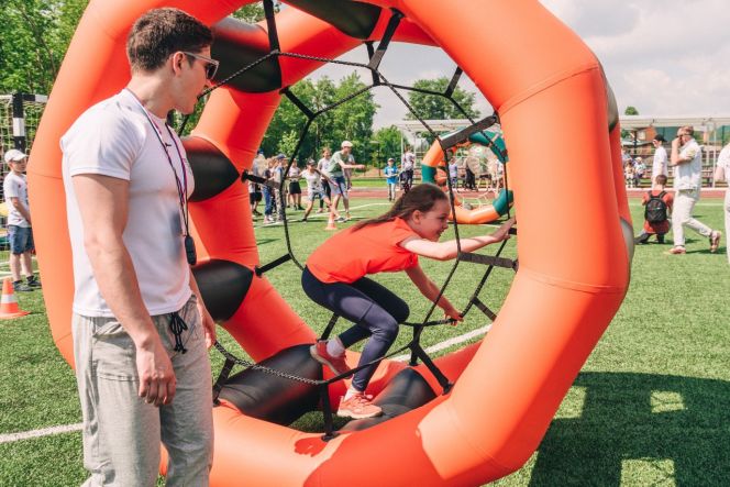 29 мая. Барнаул. Парк спорта Алексея Смертина. Семейный праздник "Папа, мама, я - спортивная семья!"